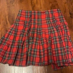 Brandy Plaid Skirt